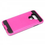 Wholesale LG G6 Armor Hybrid Case (Hot Pink)